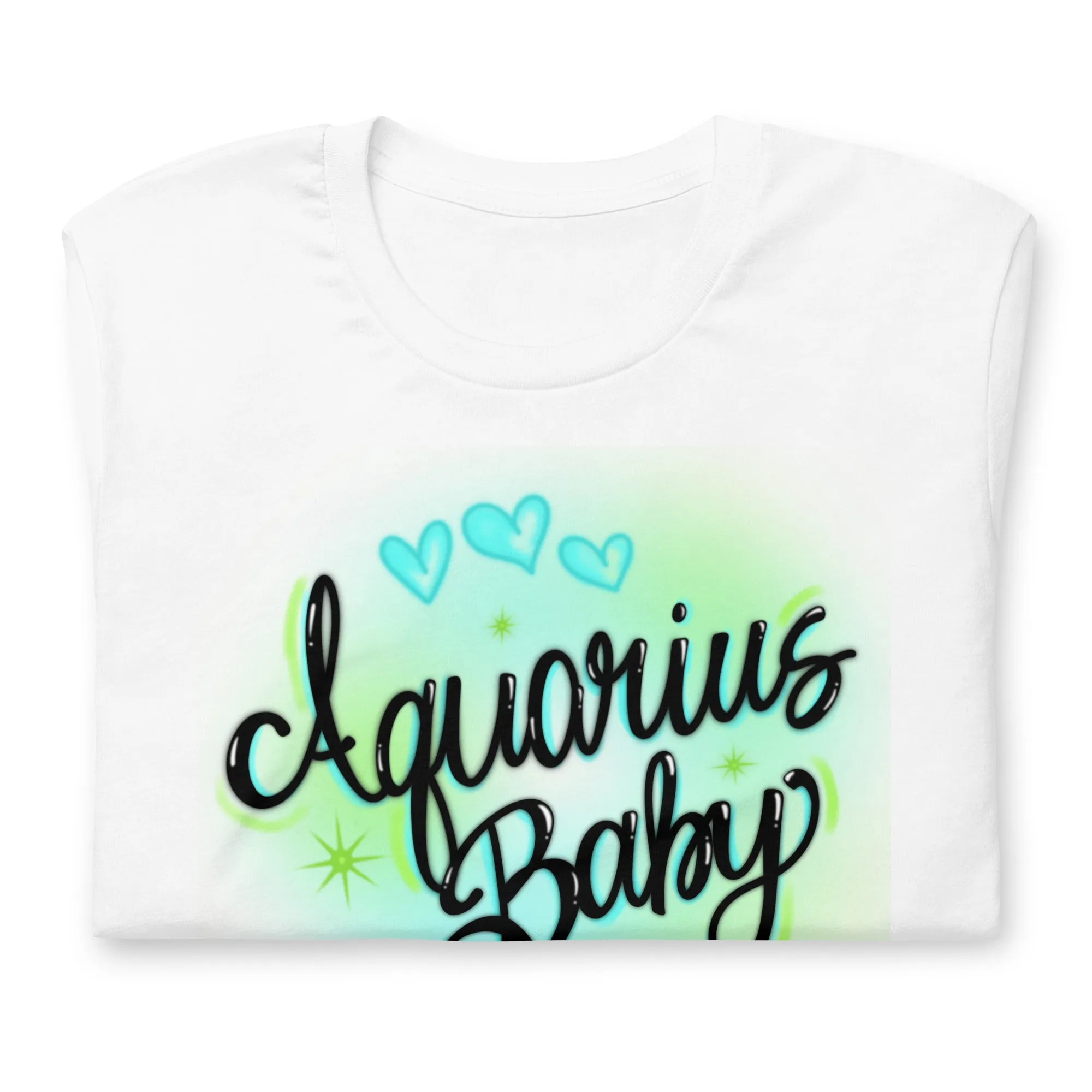 Aquarius Airbrush T-Shirt