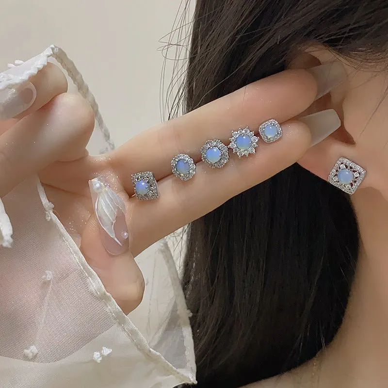 Baroque Stud Earrings - Sierra