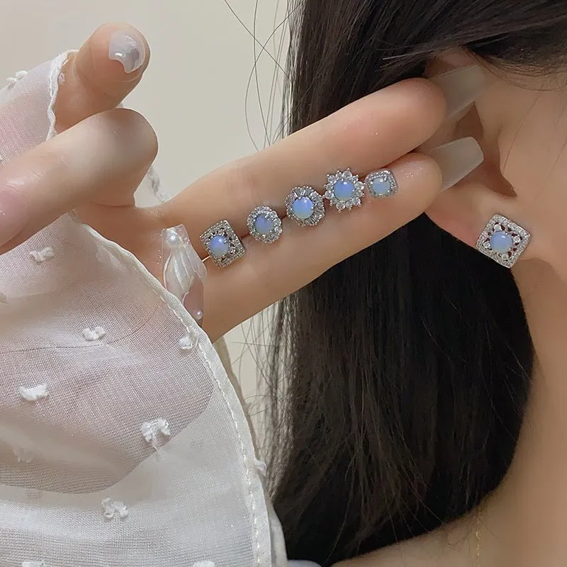 Baroque Stud Earrings - Sierra