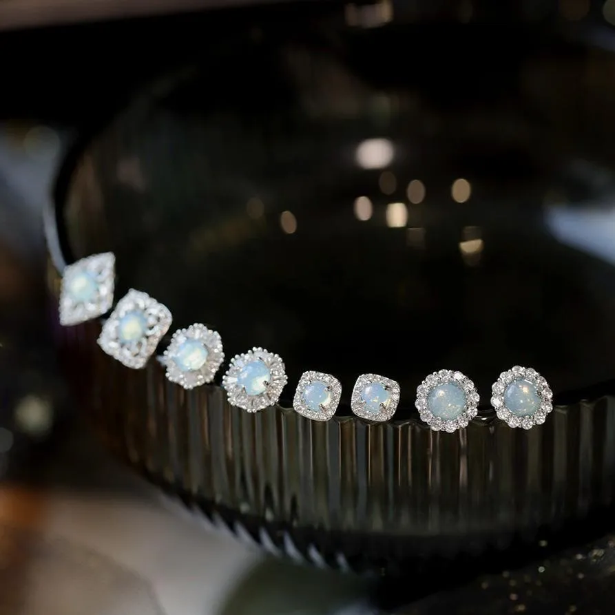 Baroque Stud Earrings - Sierra