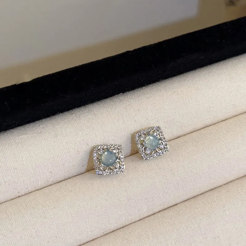 Baroque Stud Earrings - Sierra