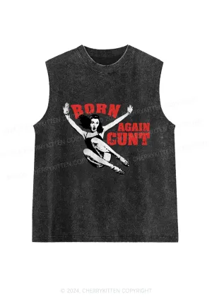 Born Again Cxxt Y2K Washed Tank Cherrykitten