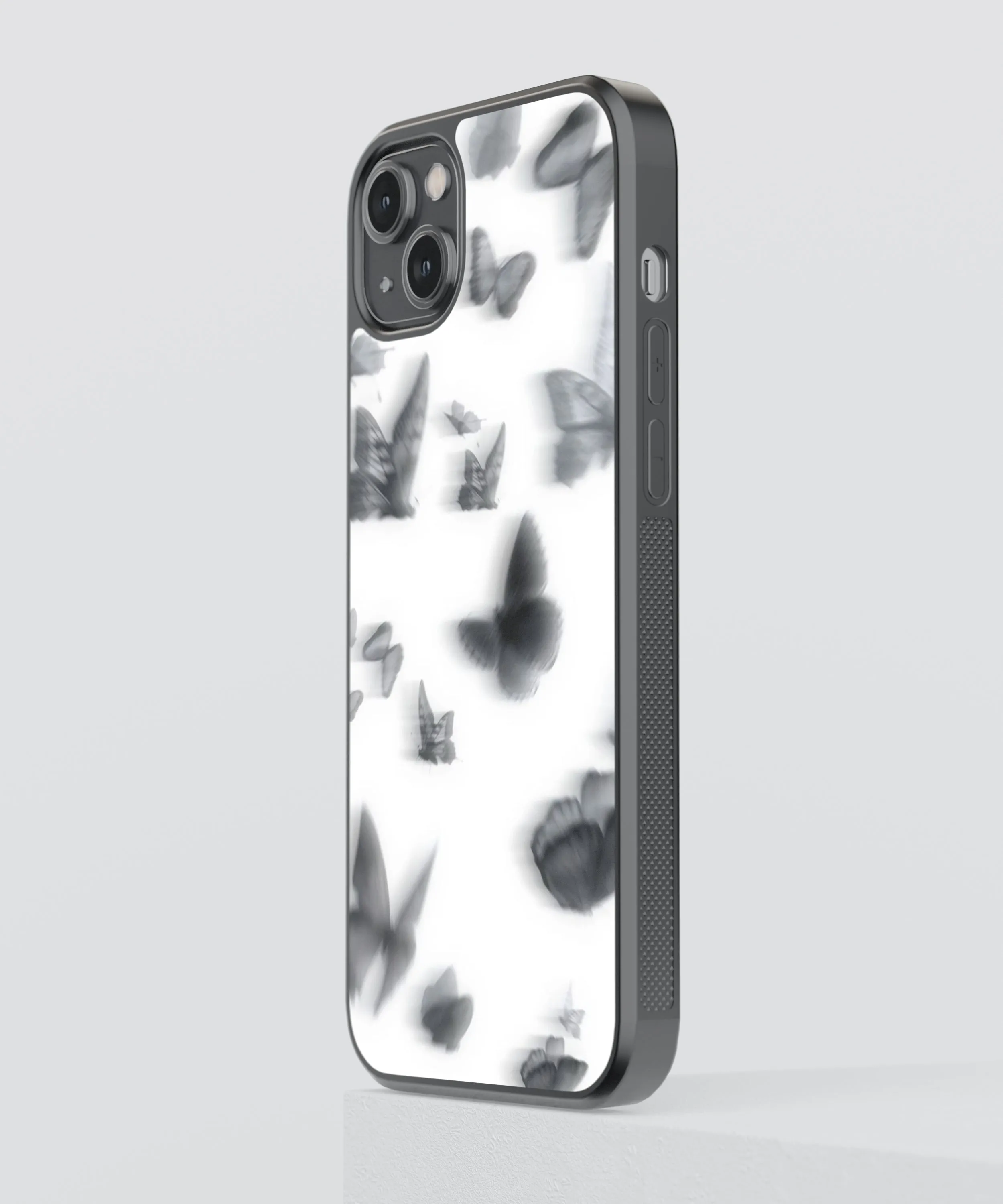 Butterflies Y2K Glass Phone Case Cover