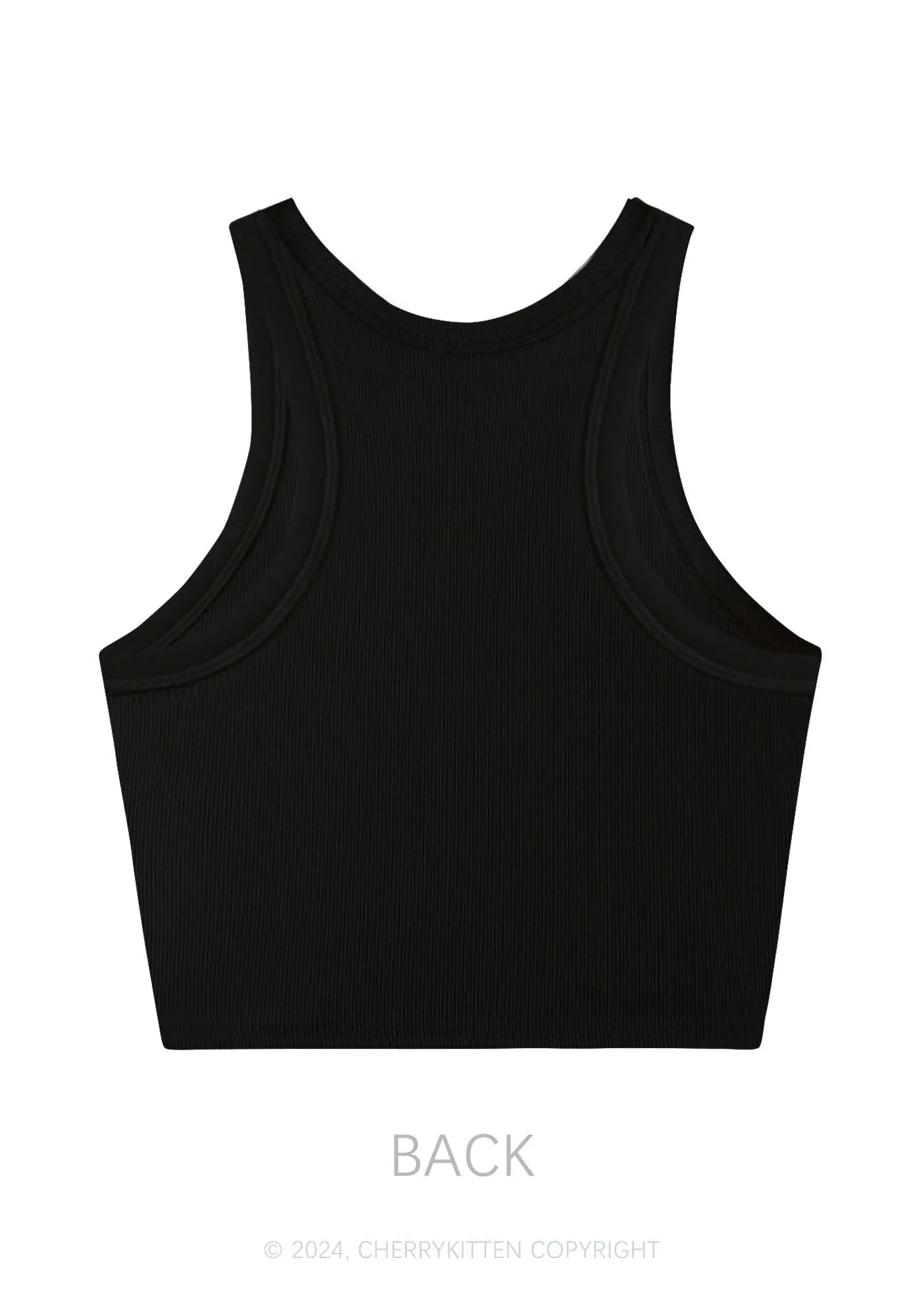 Bxtch I'm A Custom Zodiac Y2K Crop Tank Top Cherrykitten