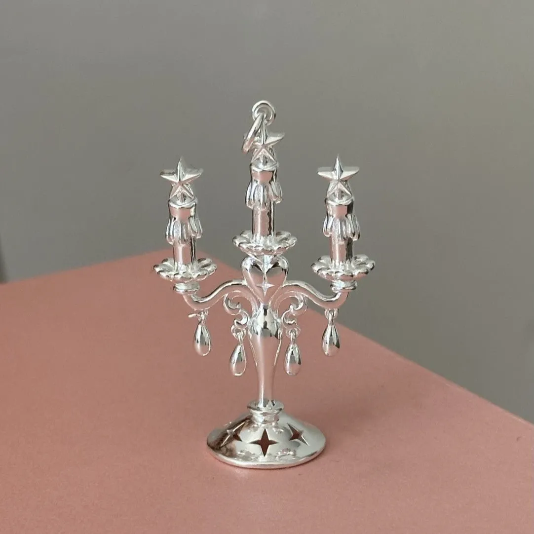 Candelabra of Stars Necklace