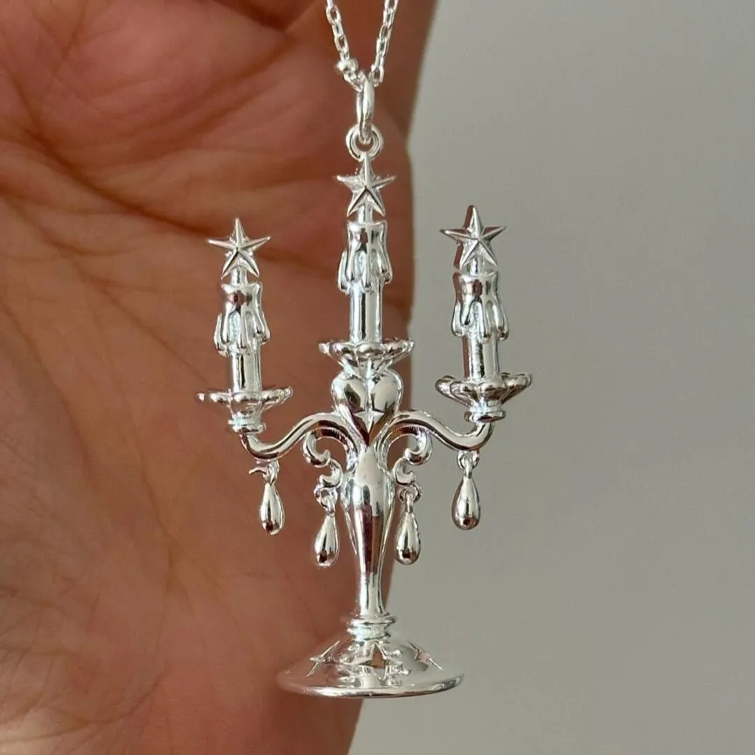 Candelabra of Stars Necklace