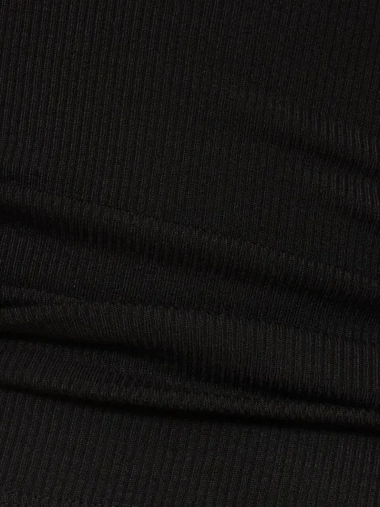 Coperni   Ribbed stretch viscose tank top 
