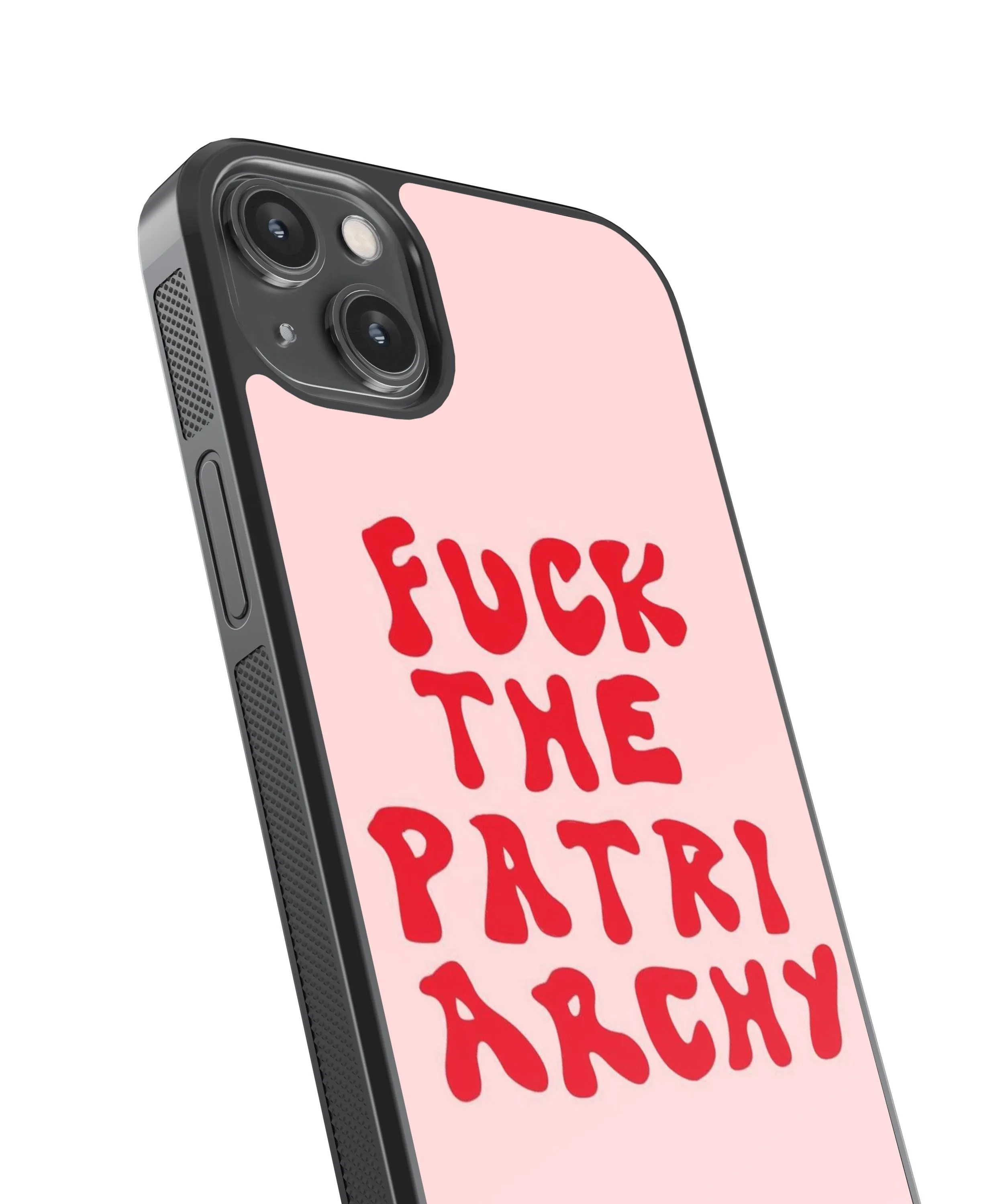 F The Patriarchy Y2K Glass Phone Case Cover