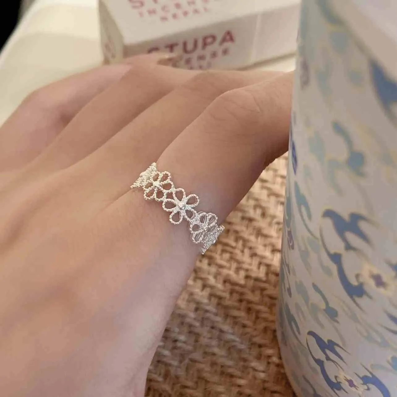 Flower Lace Ring