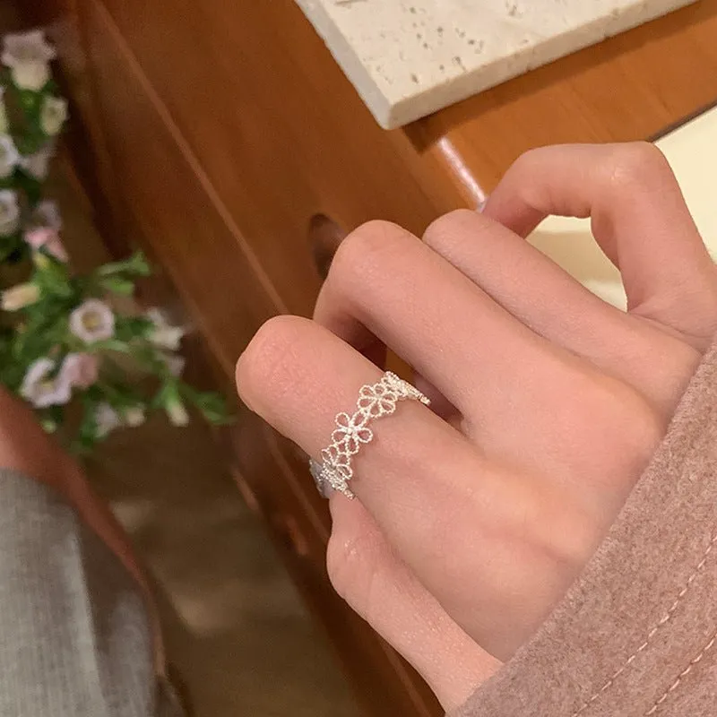 Flower Lace Ring