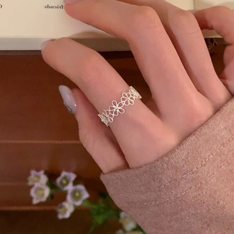 Flower Lace Ring