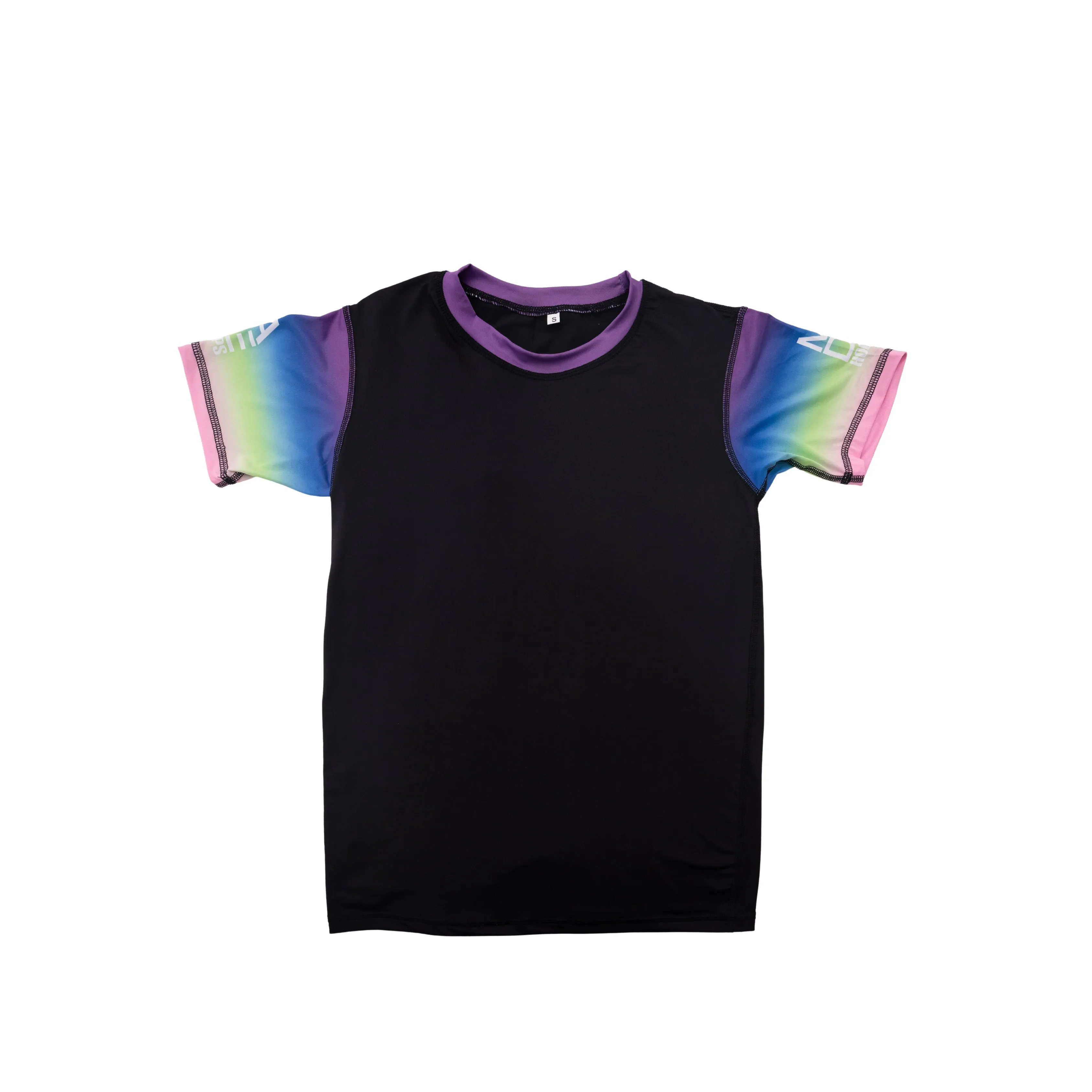 Funky Print Compression T-Shirt
