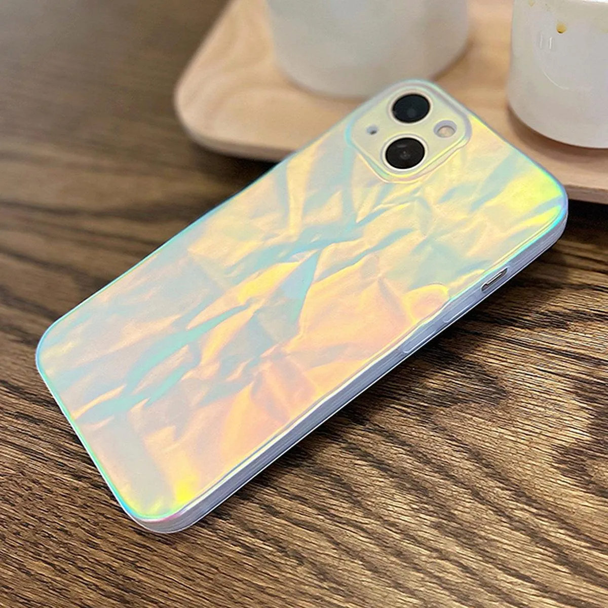 Holographic Foil Ethereal iPhone Case
