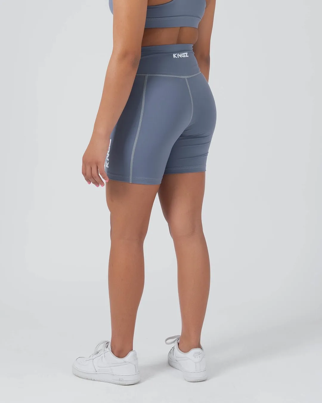 Kore Women's Training Shorts - Smoke Blue