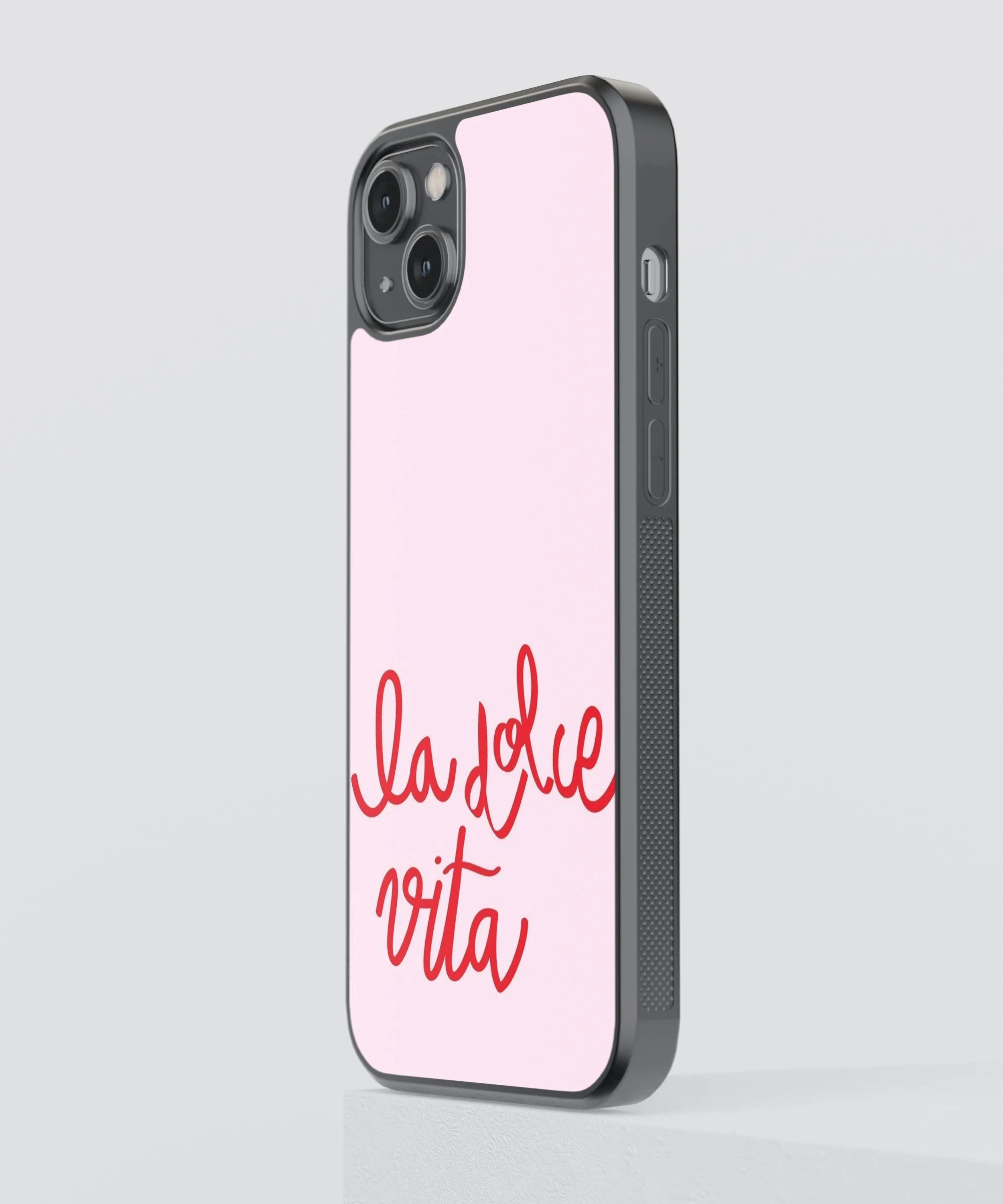 La Dolce Vita Y2K Glass Phone Case Cover