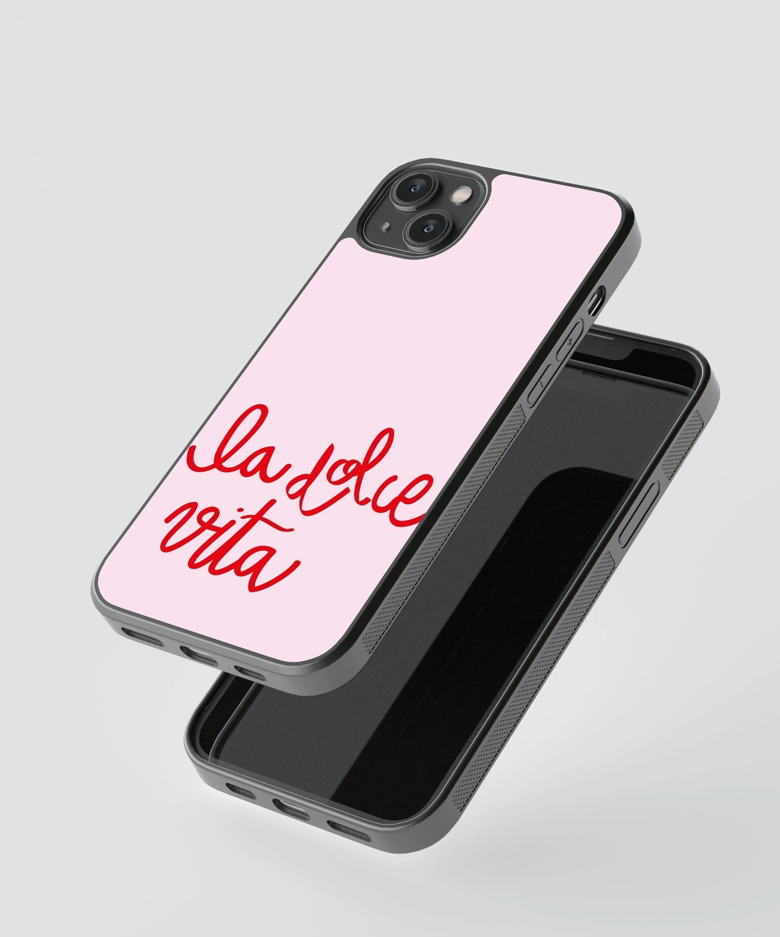 La Dolce Vita Y2K Glass Phone Case Cover
