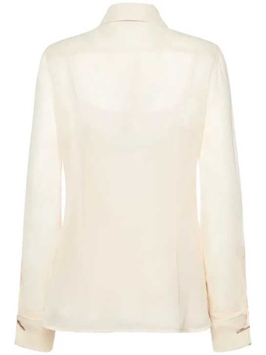 Max Mara   Silk georgette shirt 