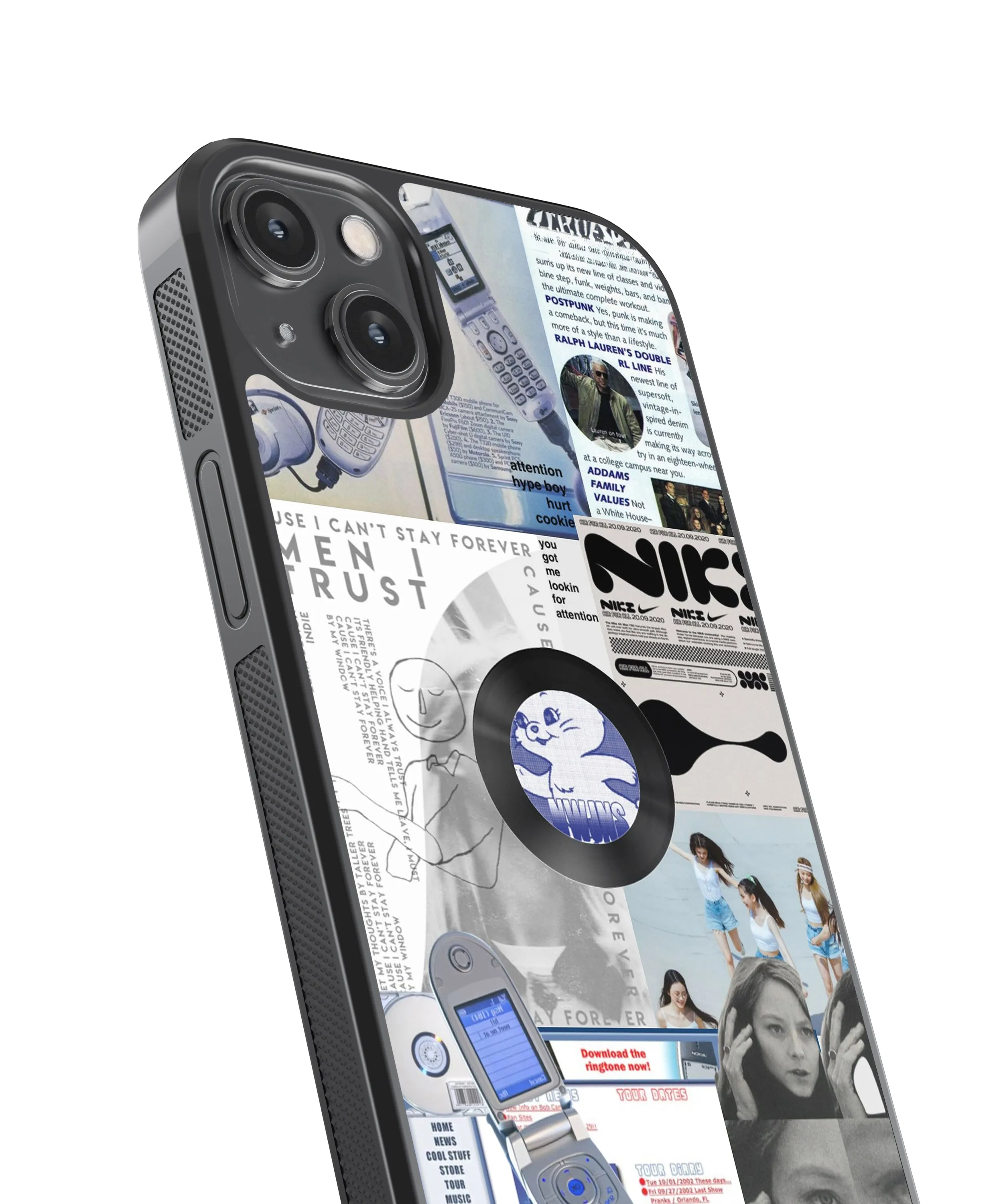Nike Y2K Glass Phone Case Cover