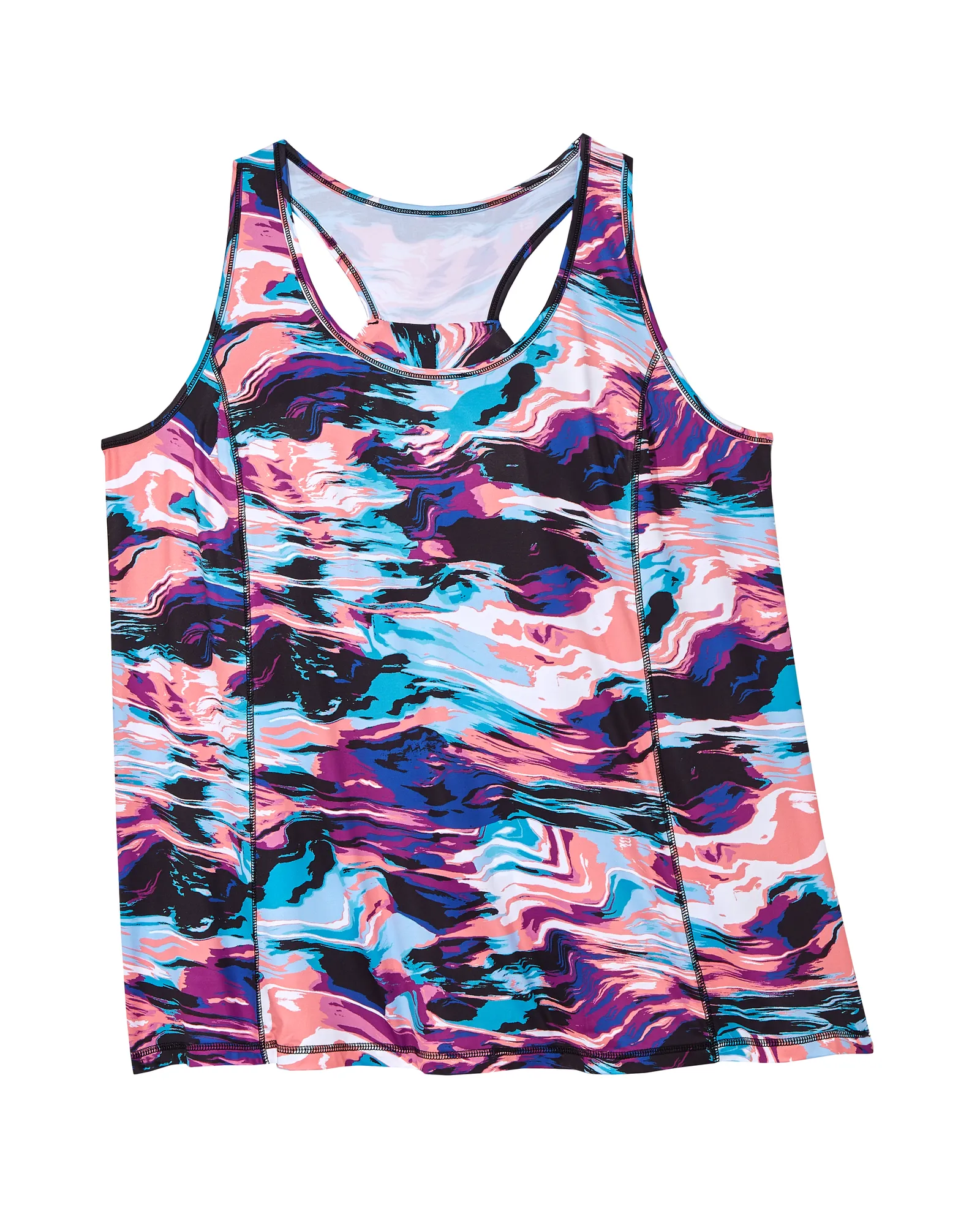 Peppermint Tank | Pink / Purple