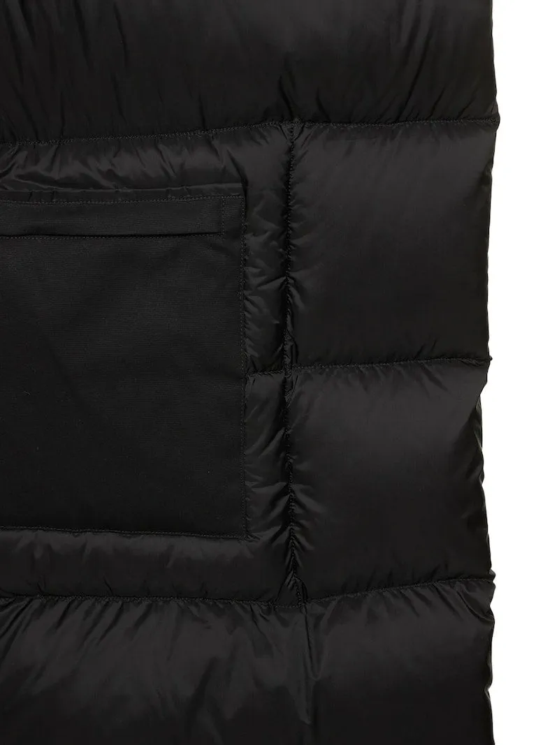 Rick Owens Hooded quilted shell down coat