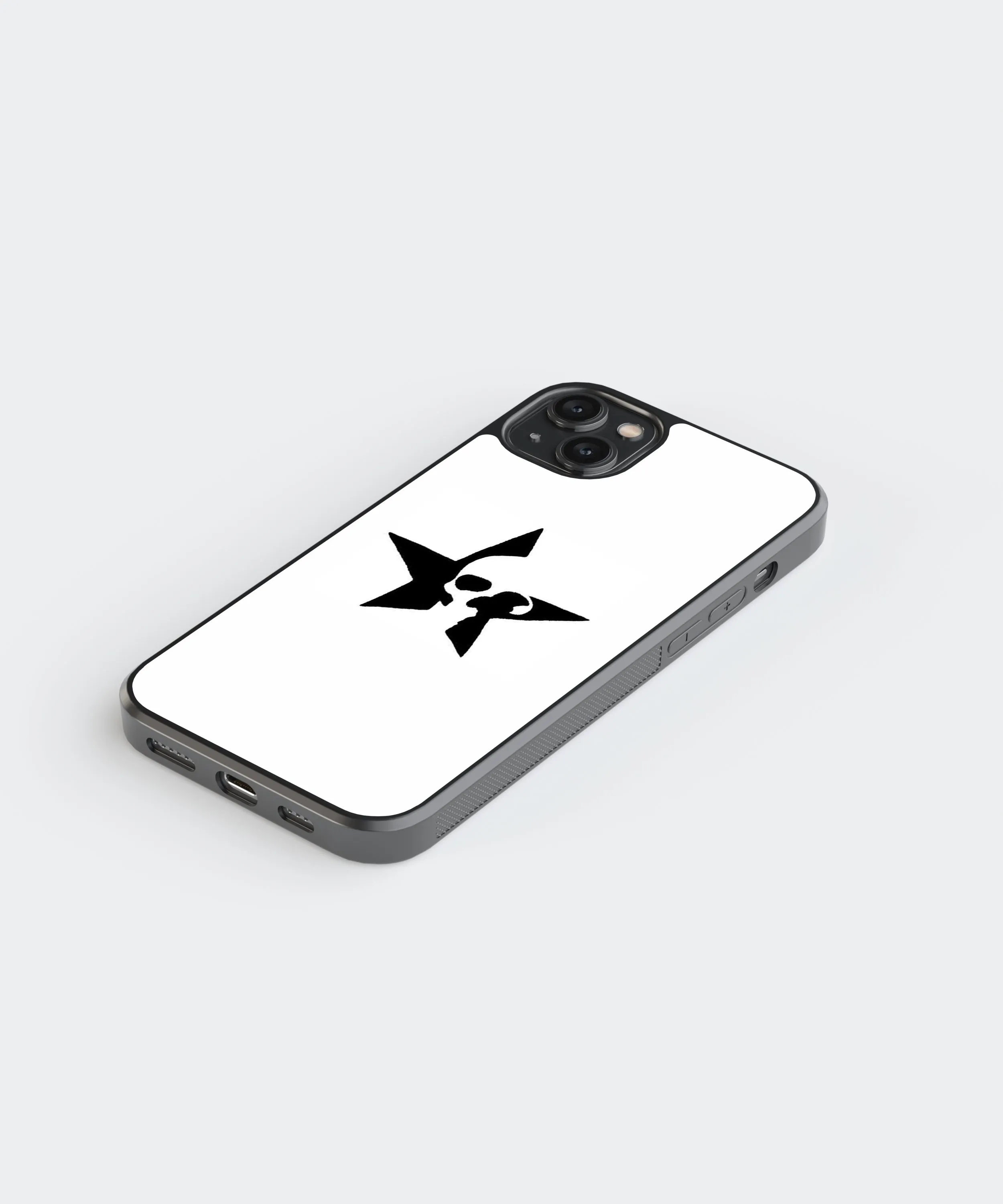 Skull Y2K Glass Phone Case Cover