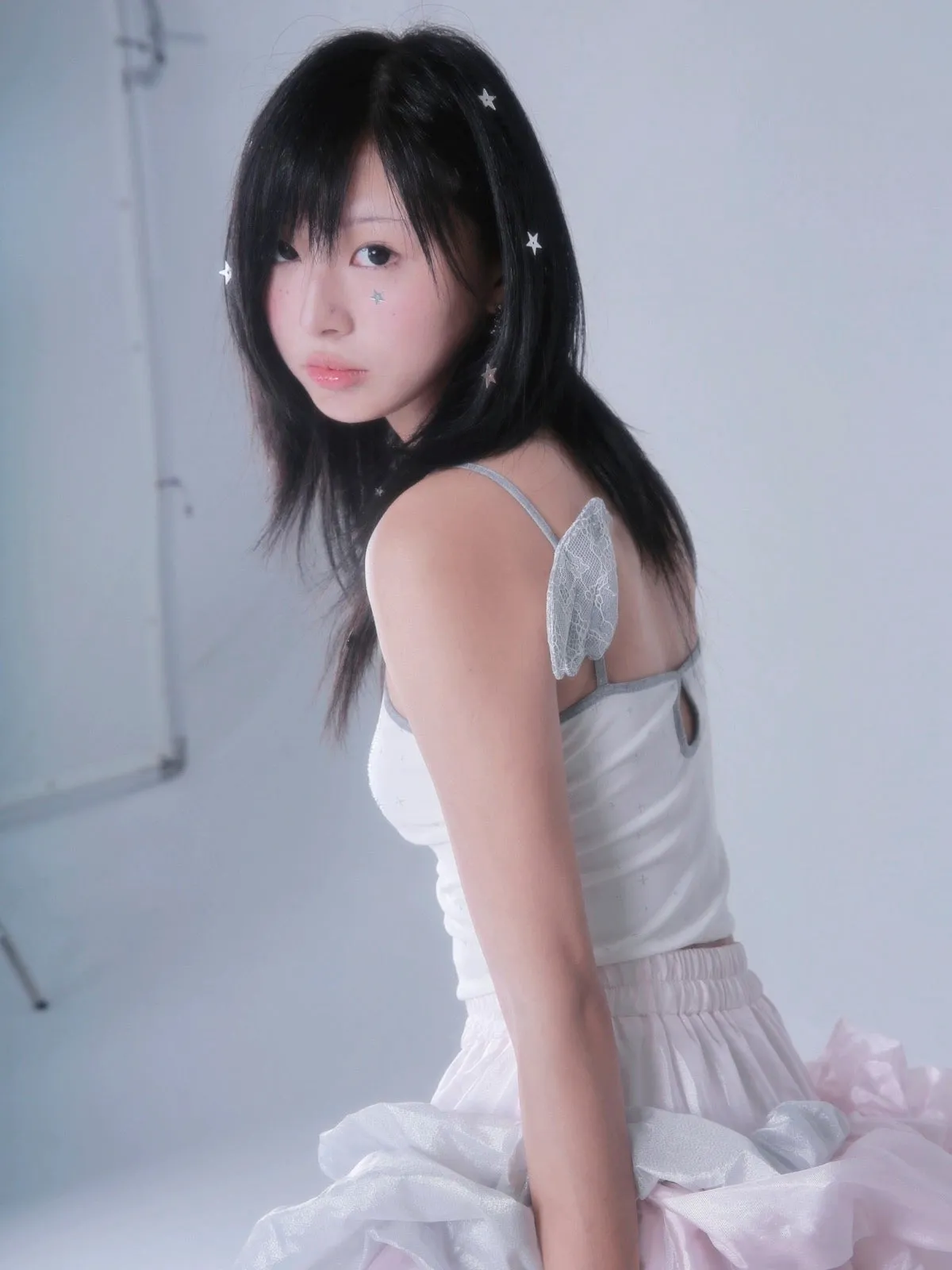 Starry Twinkle Wings Crop Top Linne Tank
