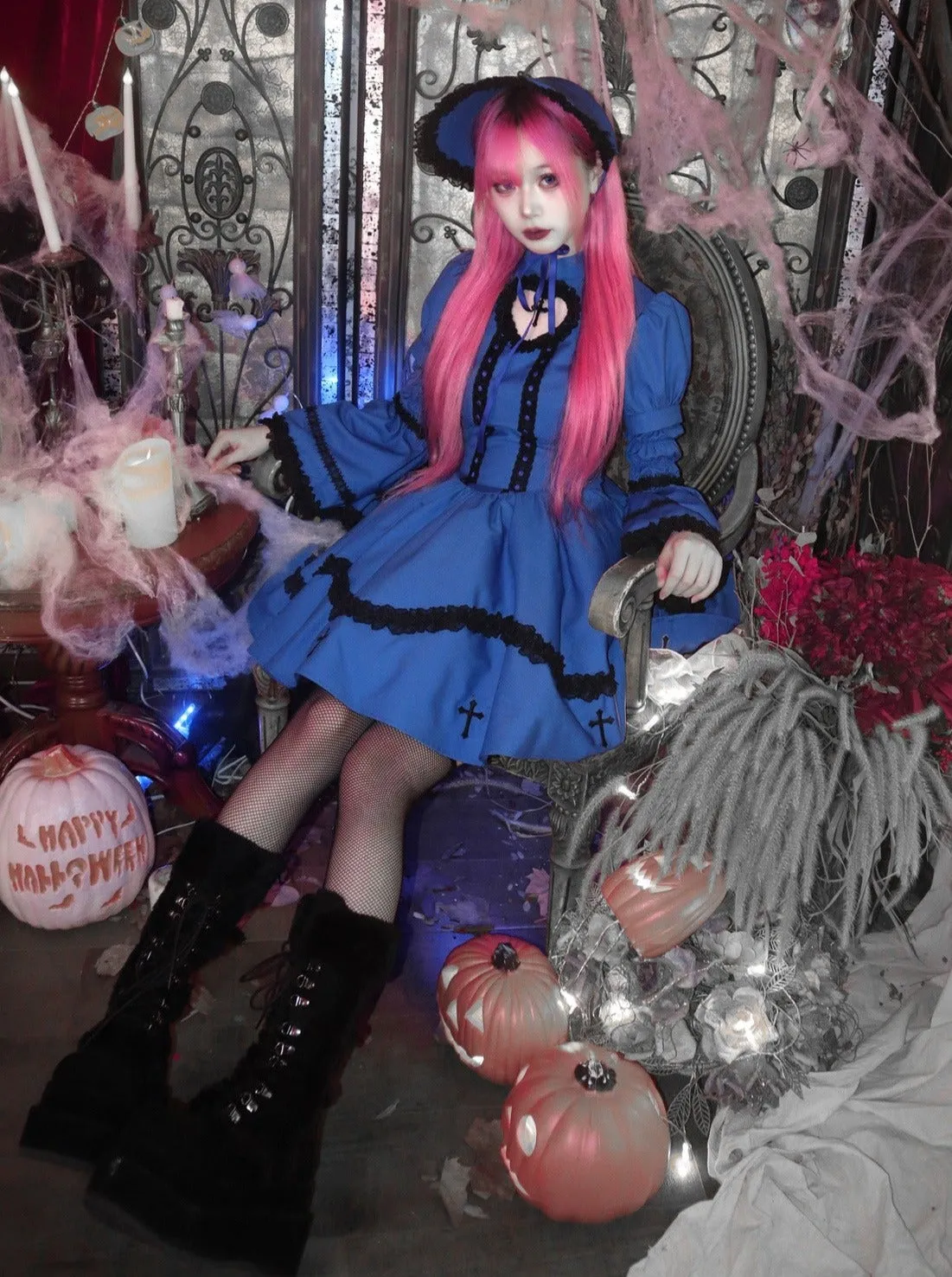 Subculture Lolita Dress Y2K Cross