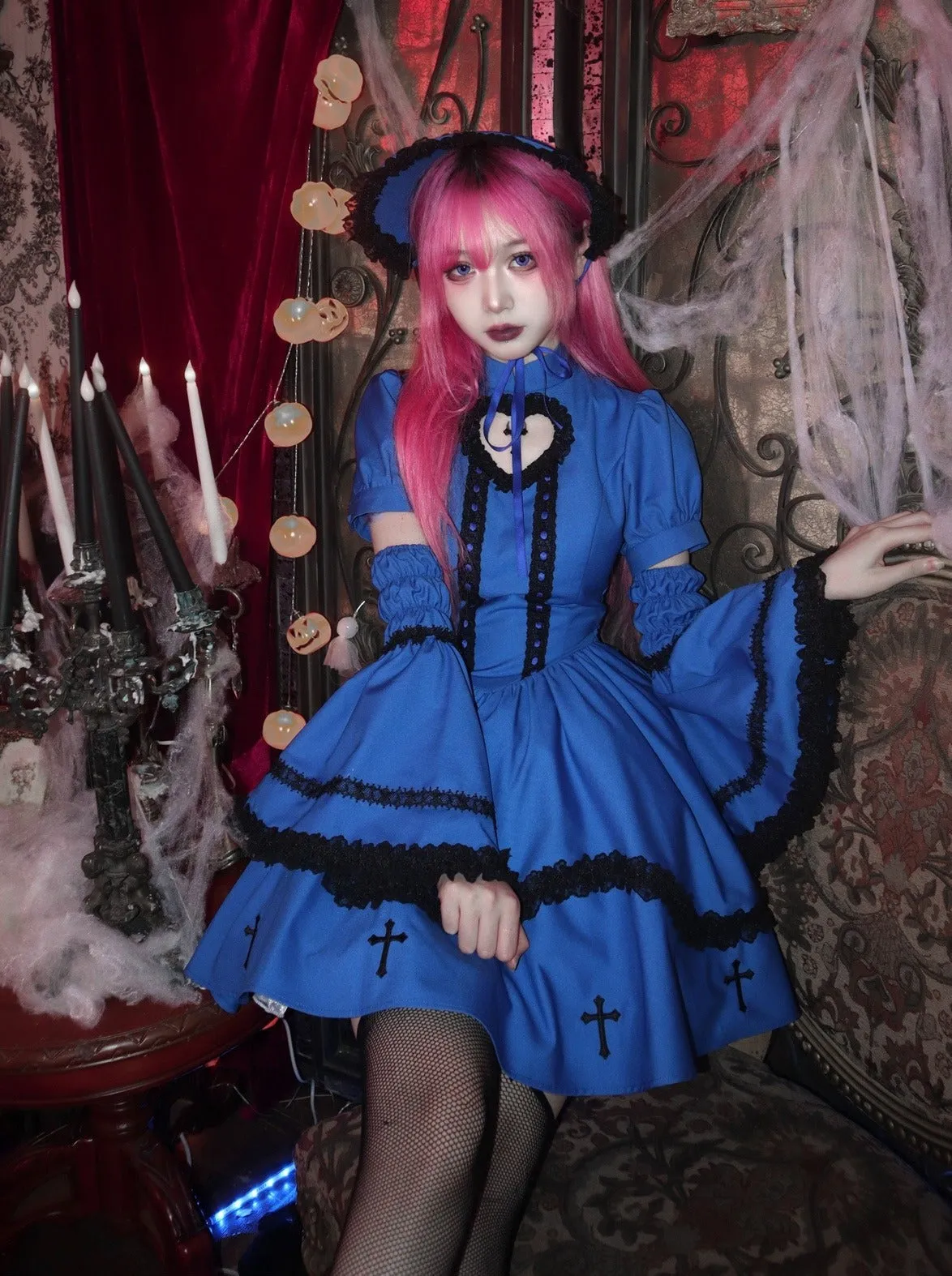 Subculture Lolita Dress Y2K Cross