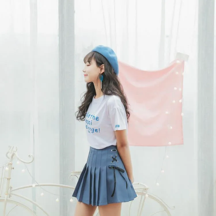 Tie Up Ribbon Skirt