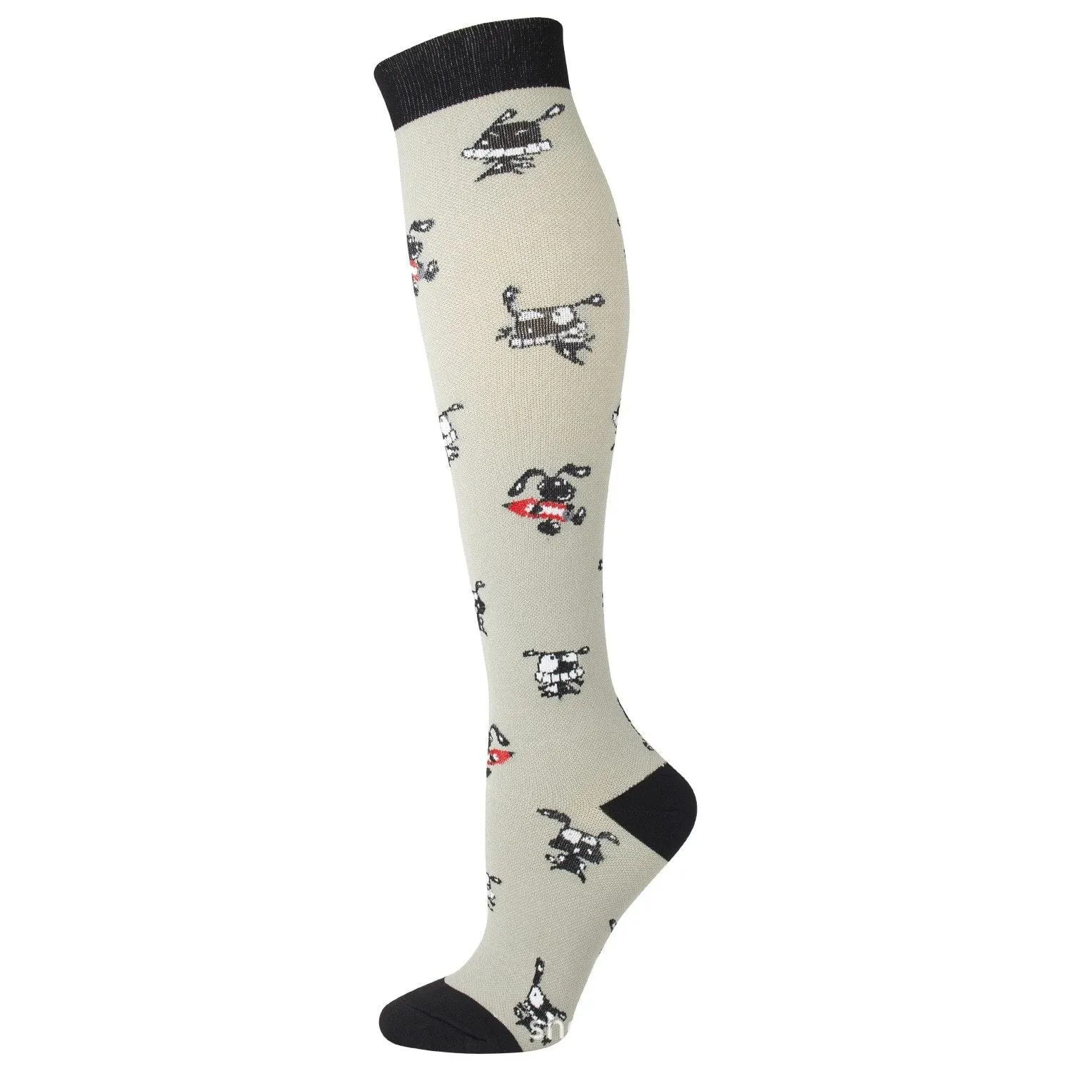 Unisex Multi Colour Happy Compression Stockings