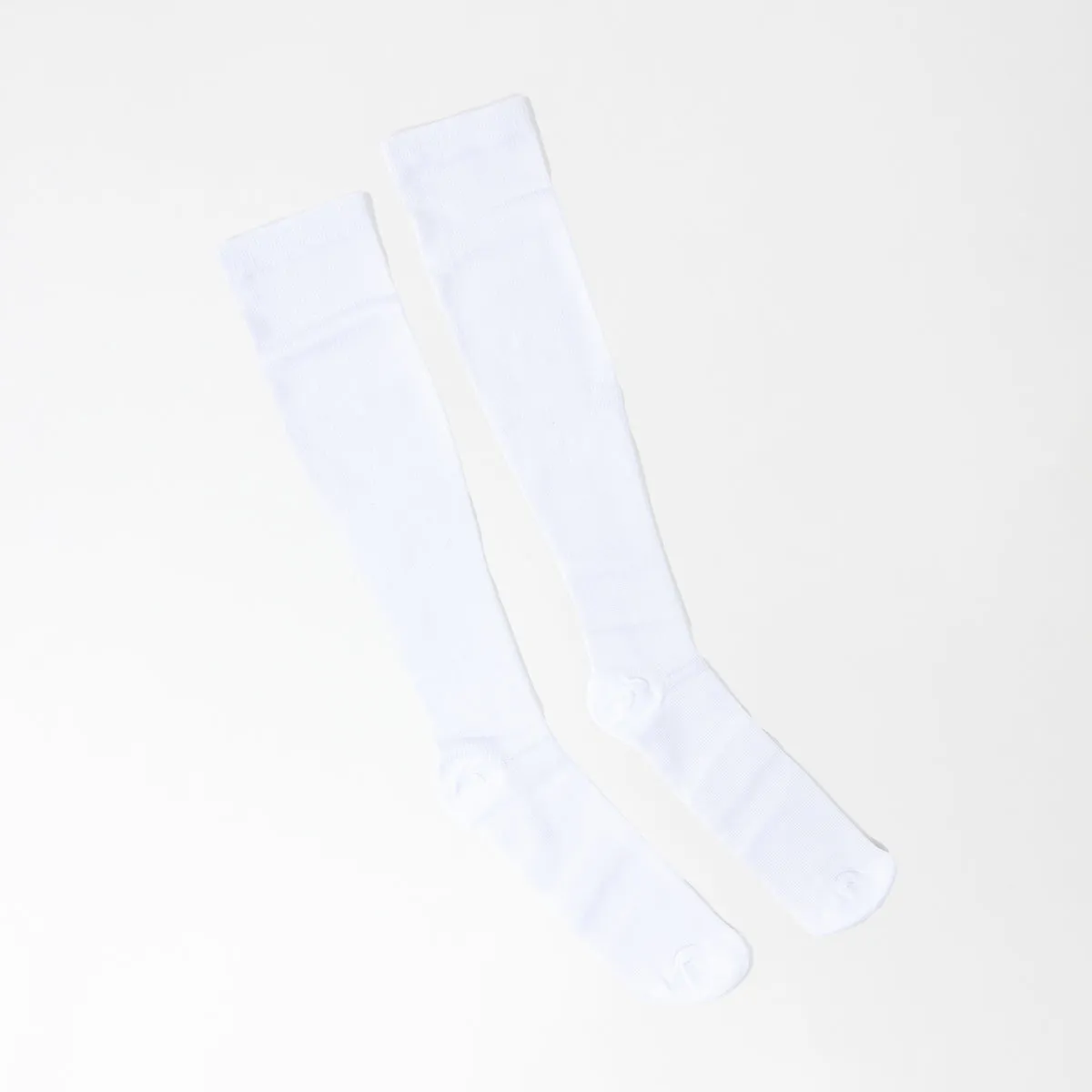 White Compression Socks