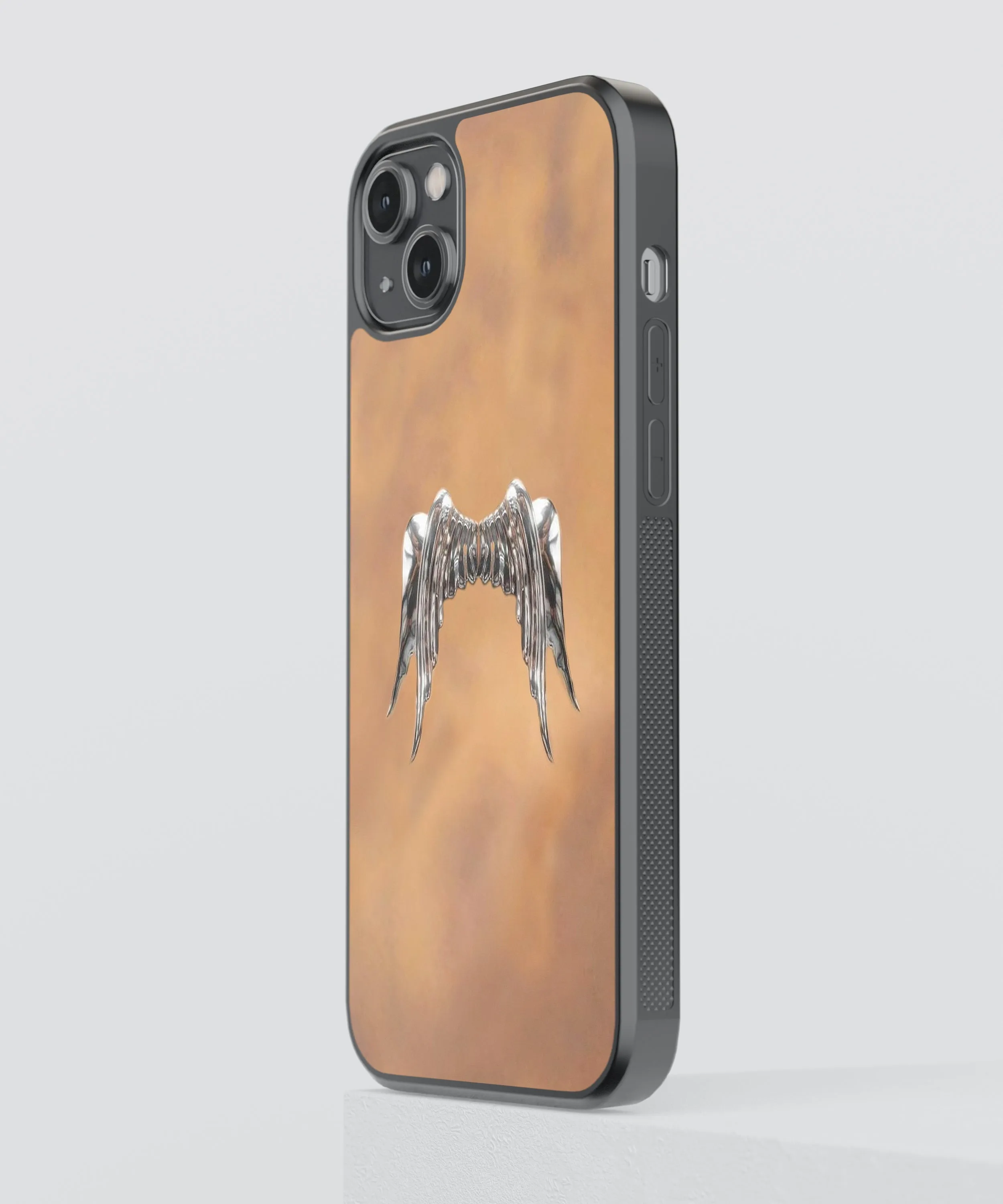 Wings Y2K Glass Phone Case Cover